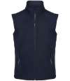 RG331 TRA882 Regatta Kids Ablaze Soft Shell Bodywarmer Navy/Navy colour image